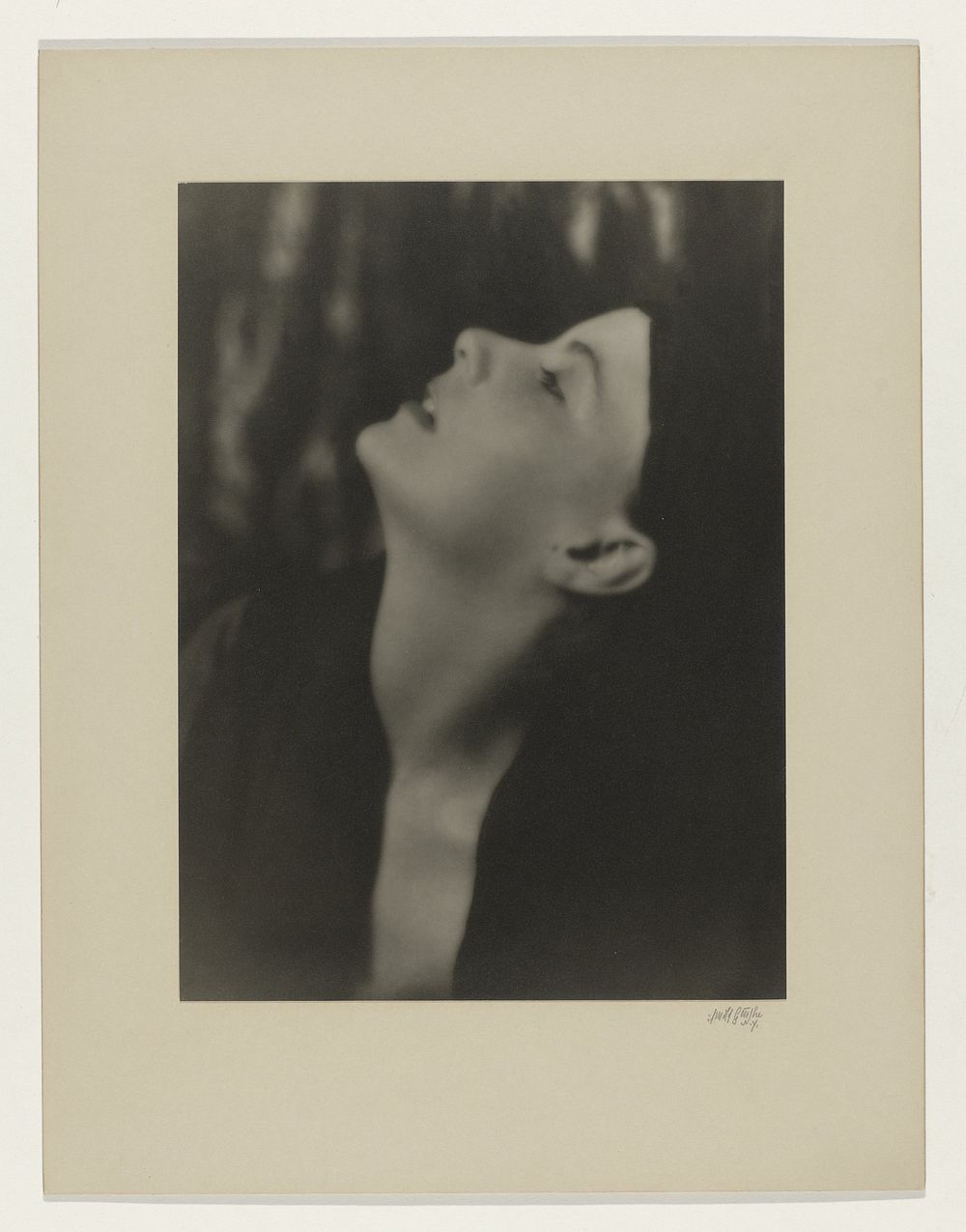 Portrait of the Movie Star Greta Garbo (1925) by Arnold Genthe