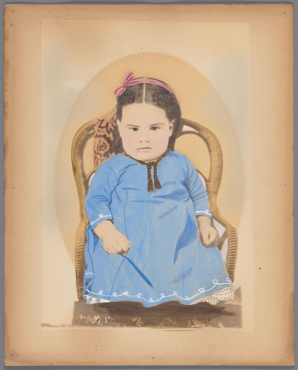 Portret van een kind (c. 1850 - c. 1860) by anonymous