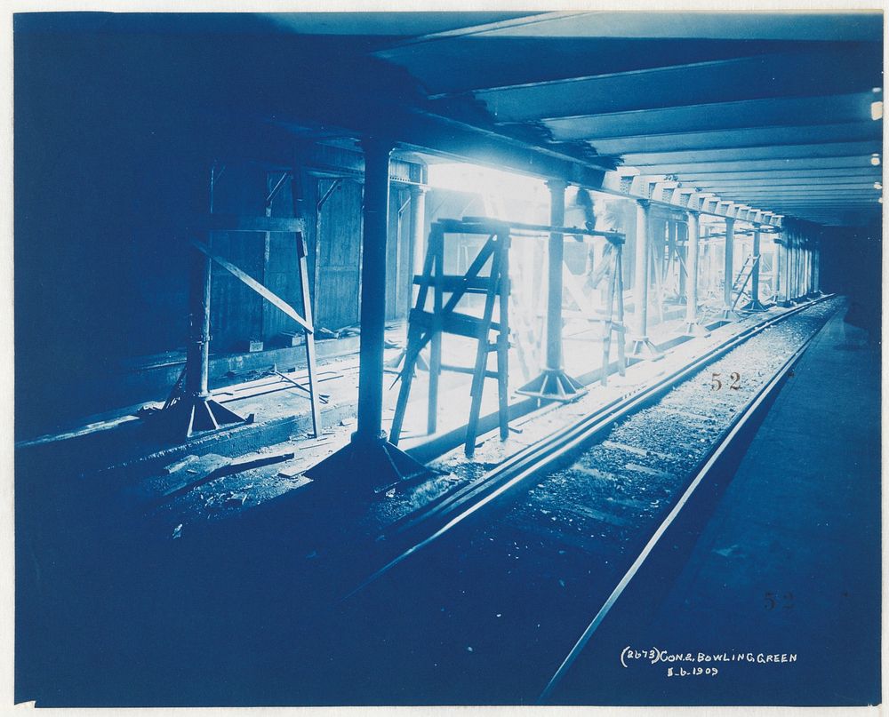 Construction of the New York Subway (1908) by Grant W Pullis
