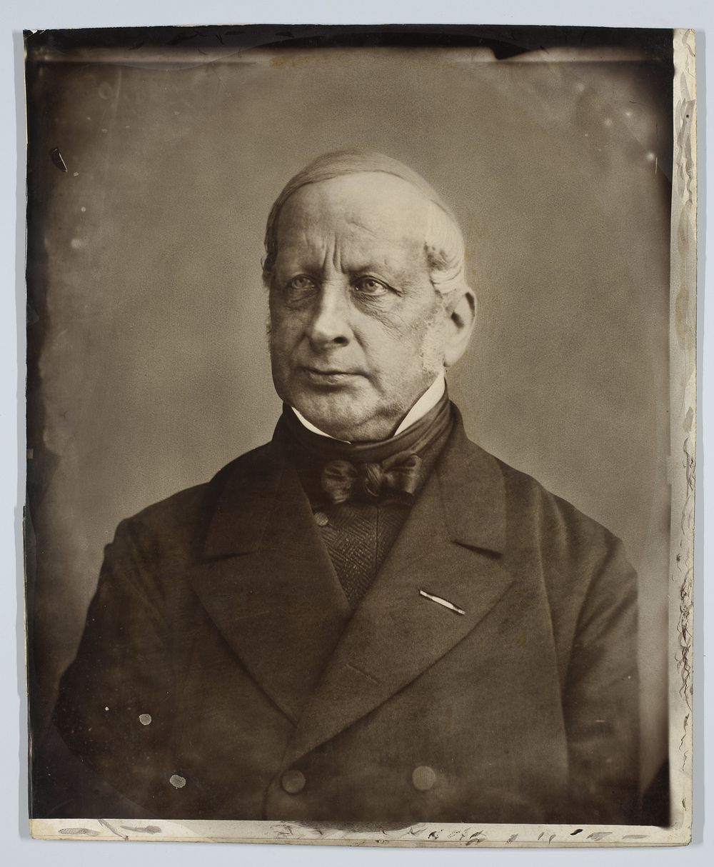 Portret van Christiaan Pieter van Eeghen (1816-1889) (c. 1880 - c. 1890) by Wegner and Mottu