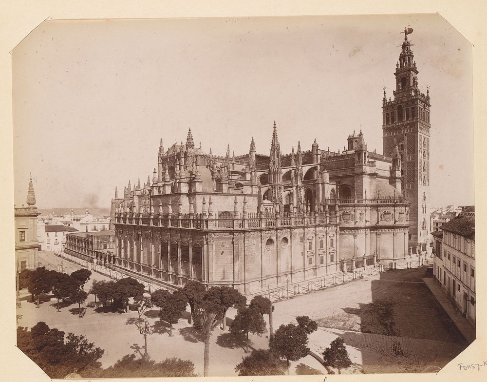 Kathedraal van Sevilla (c. 1885 - in or before 1892) by anonymous