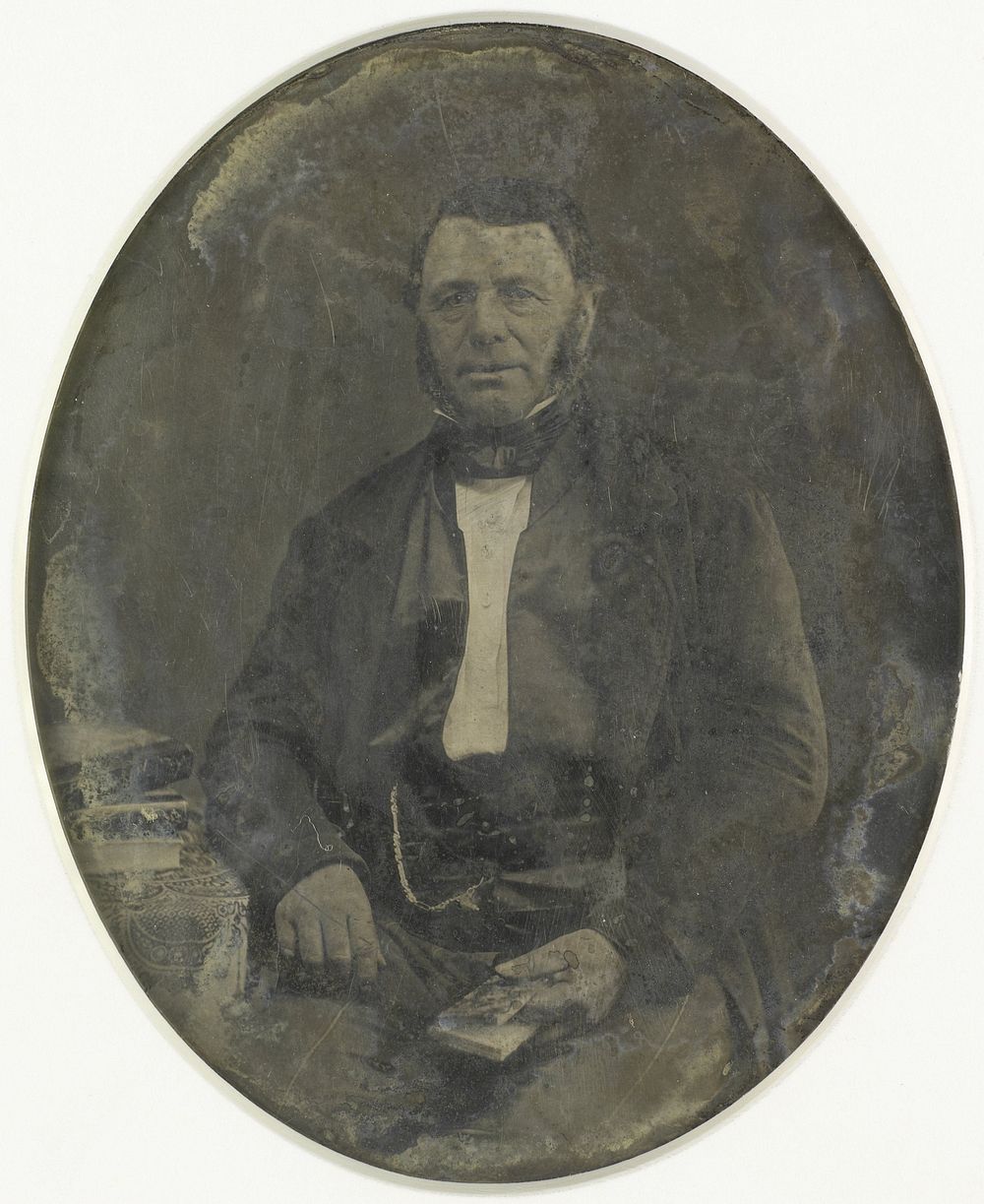 Portret van M. Eugene Bonfils (1840 - 1860) by anonymous