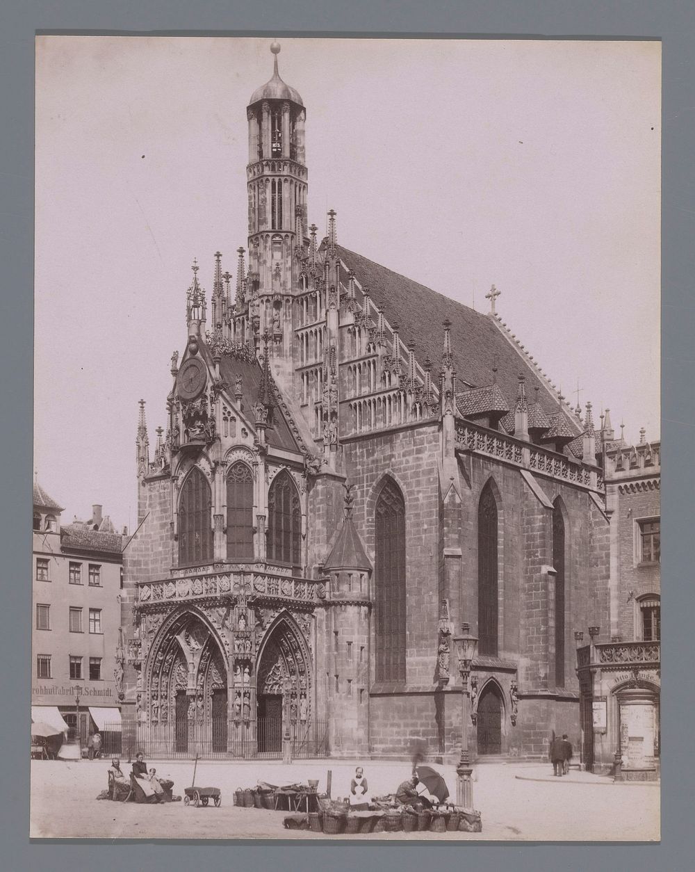 Onze-Lieve-Vrouwekerk in Neurenberg (1895) by Ferdinand Schmidt