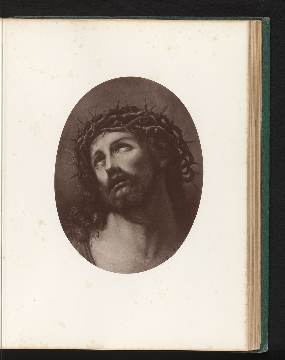 Fotoreproductie van het schilderij Ecce Homo door Guido Reni (c. 1870 - in or before 1875) by anonymous, Guido Reni and…