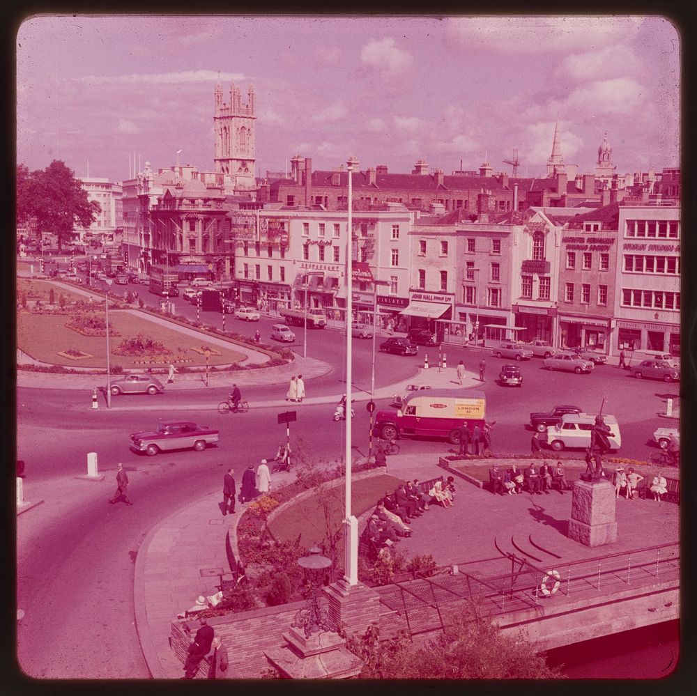Stadscentrum van Bristol, Engeland (c. 1950 - c. 1975) by anonymous