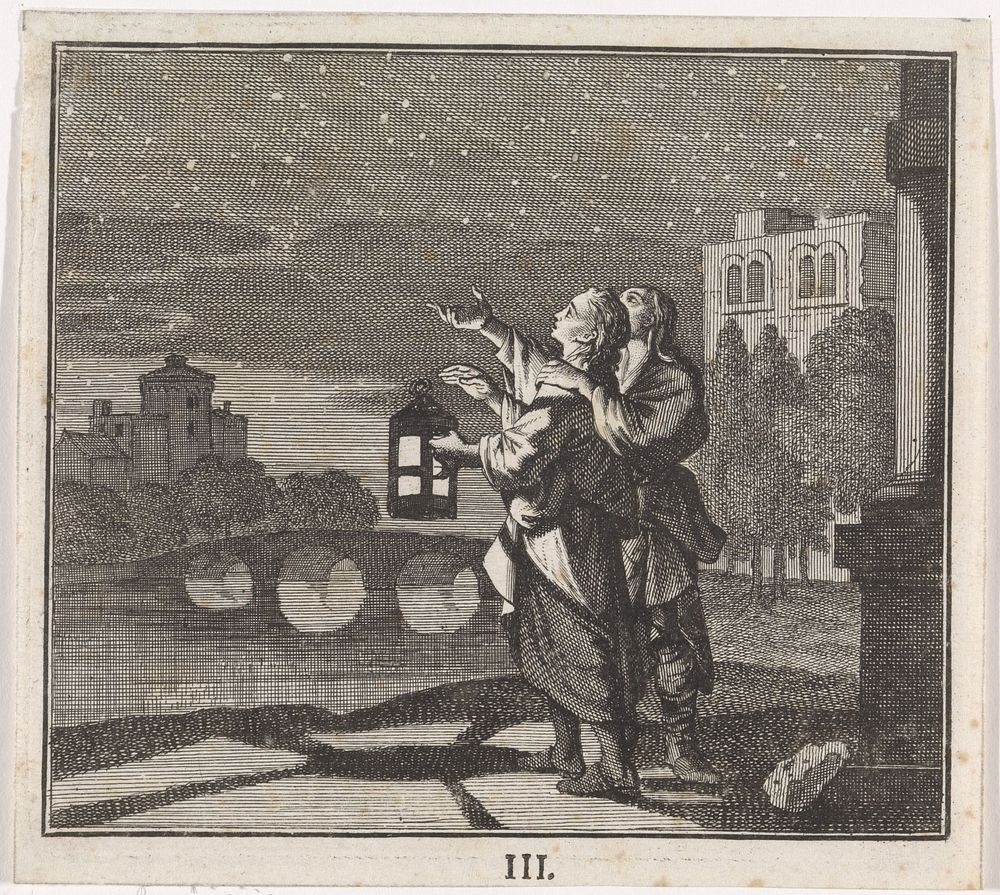 Embleem: sterren (c. 1700) by Caspar Luyken, Jan Luyken and Christoph Weigel