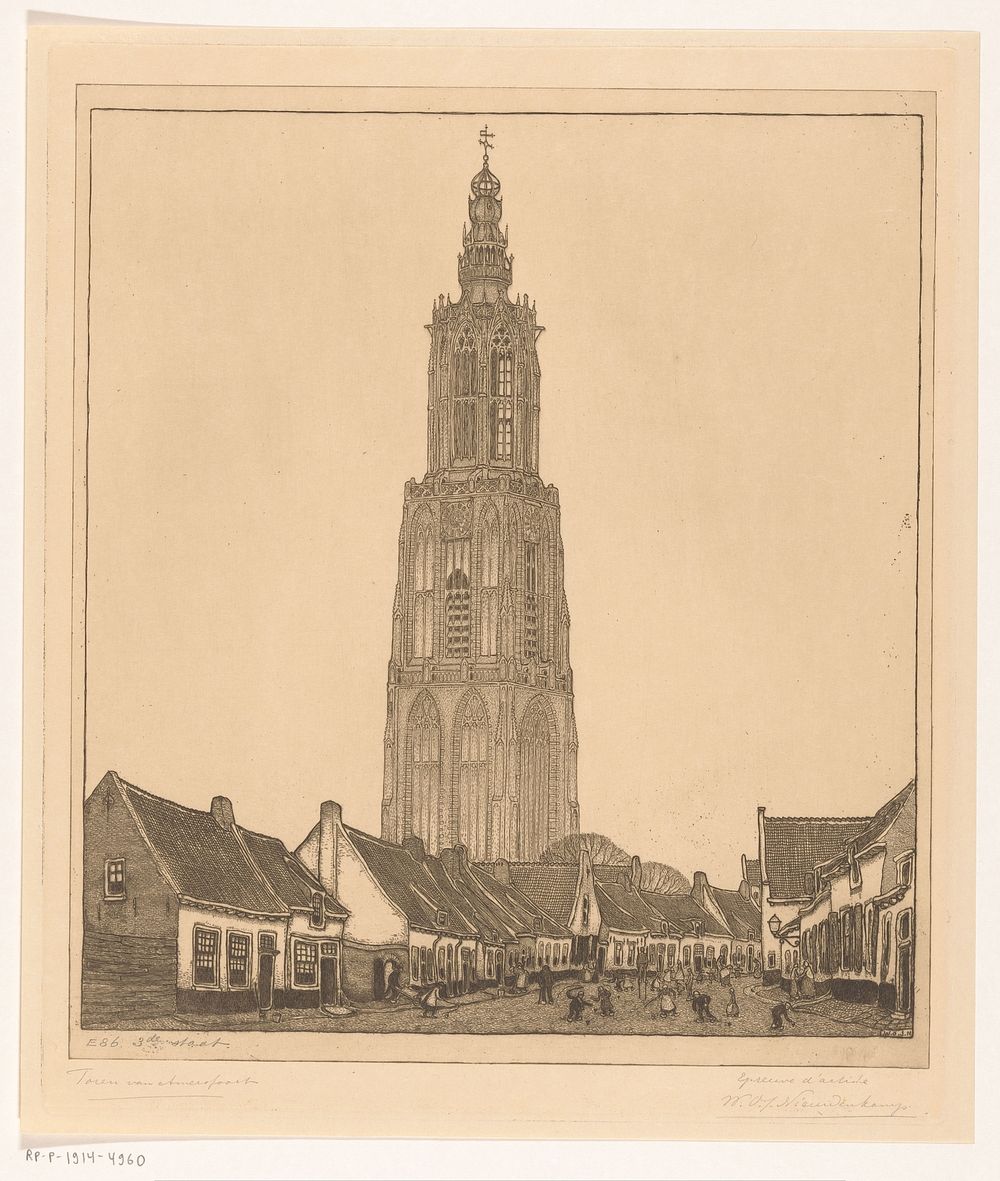 Toren van Amersfoort (1907) by Wijnand Otto Jan Nieuwenkamp