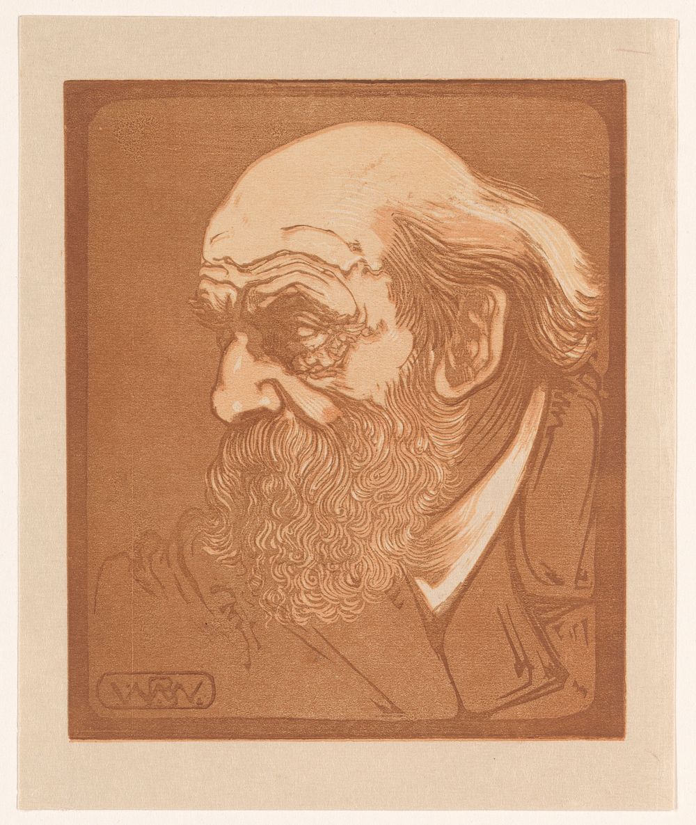 Portret van Dr. P.J.H. Cuypers (1917) by Bernard Willem Wierink