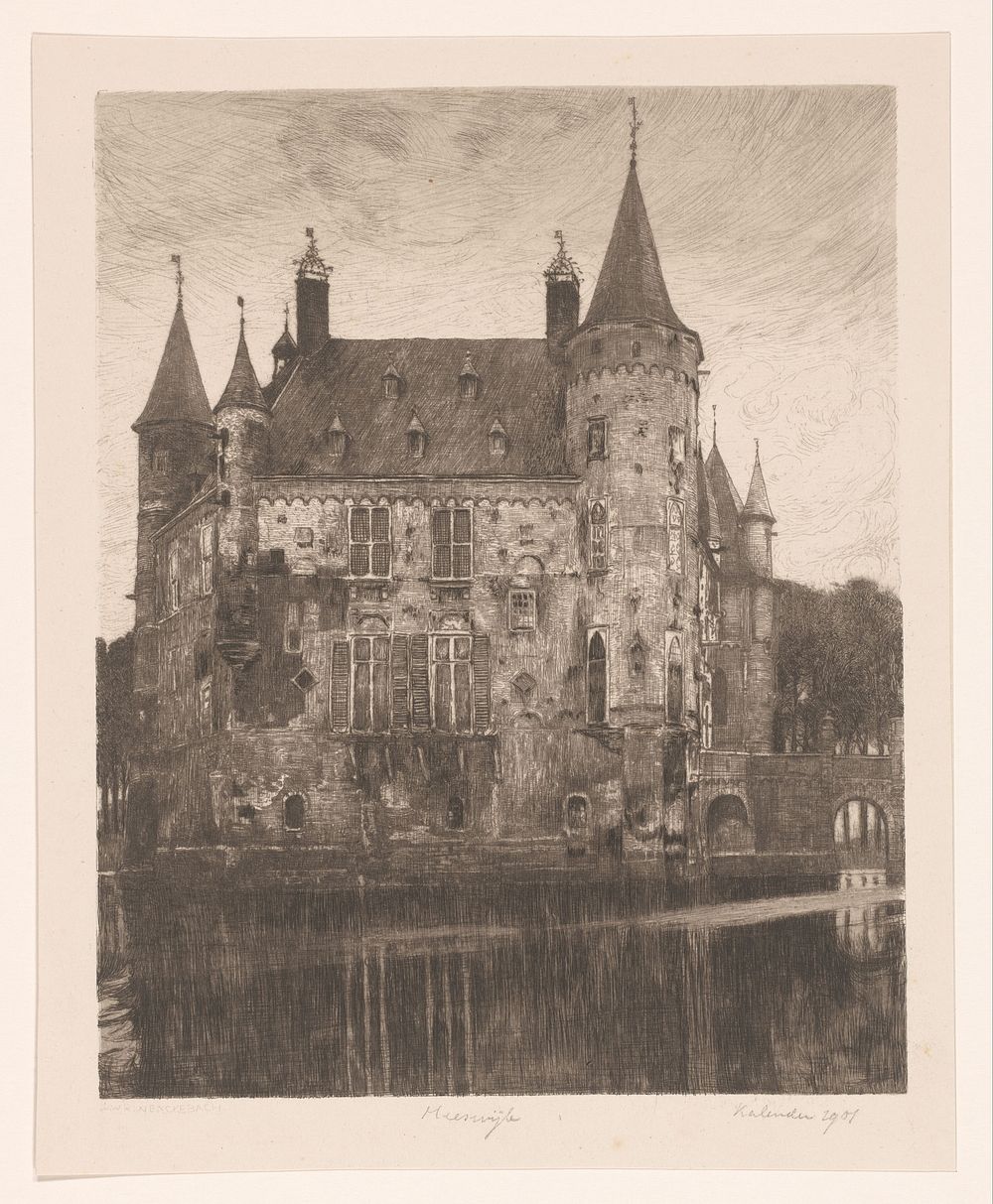 Kasteel Heeswijk (1901) by Willem Wenckebach and Roeloffzen and Hübner