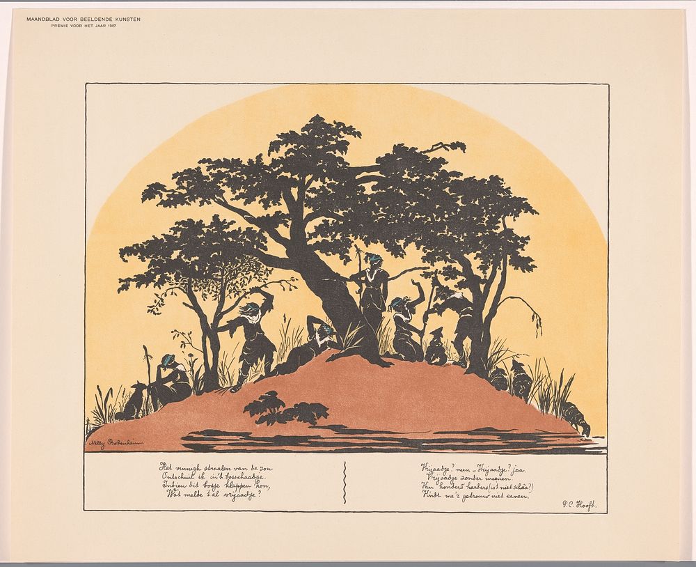 Het vinnige stralen van de zon (1927) by Nelly Bodenheim