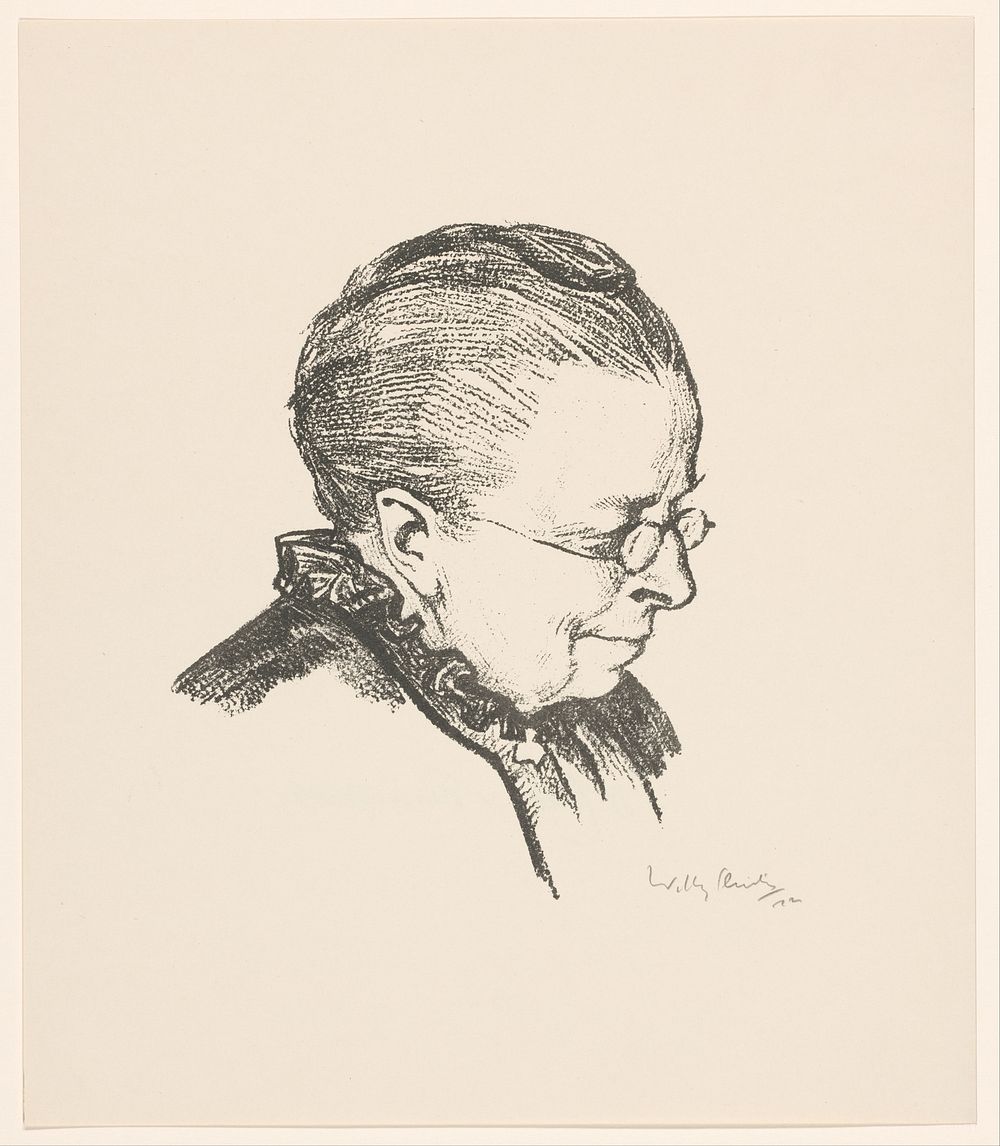Portret van Catharine van Tussenbroek (1922) by Willy Sluiter