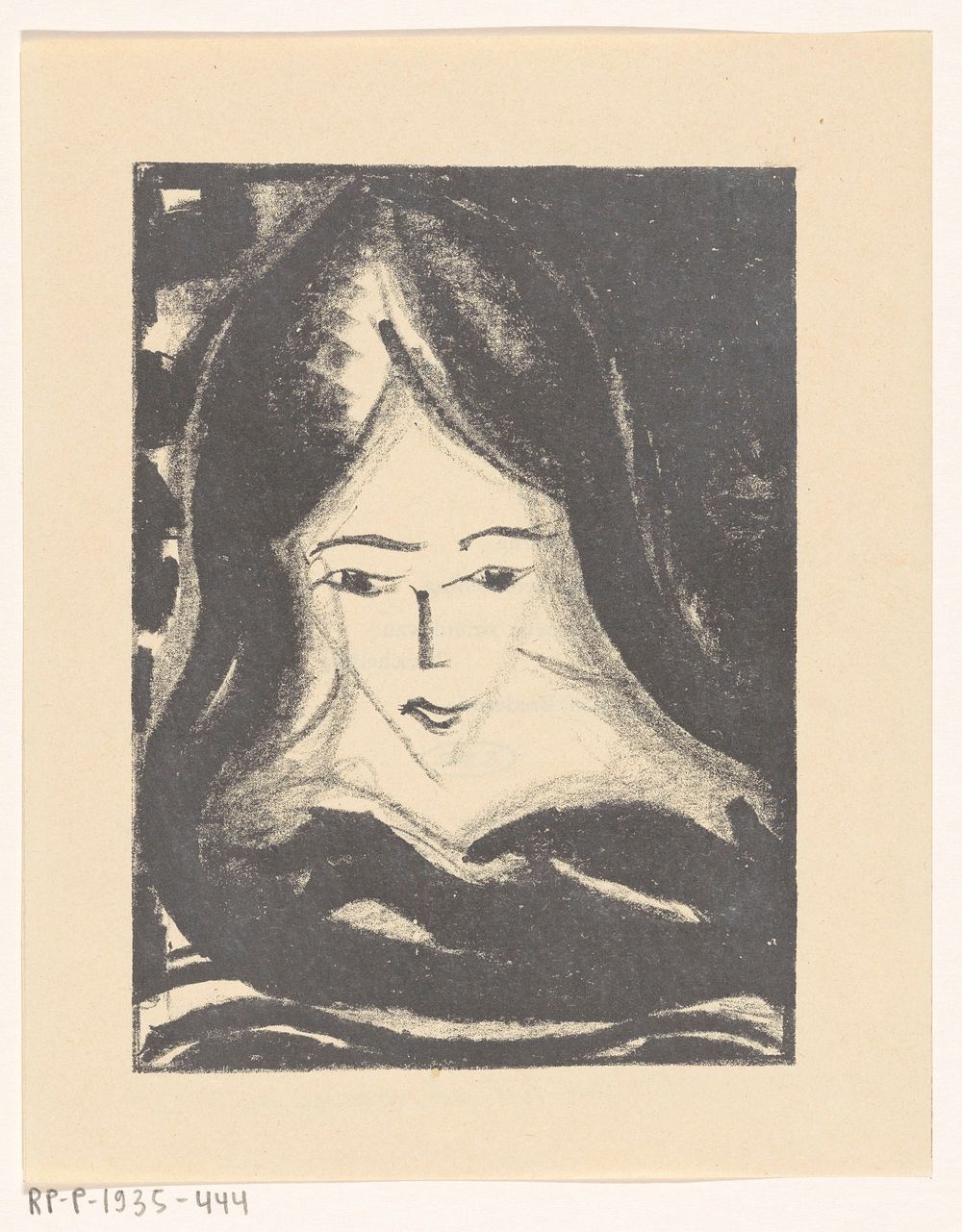 Vrouw (c. 1910 - in or before 1921) by Else Berg