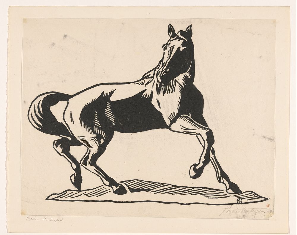 Paard (in or before 1937) by Maria Hinloopen
