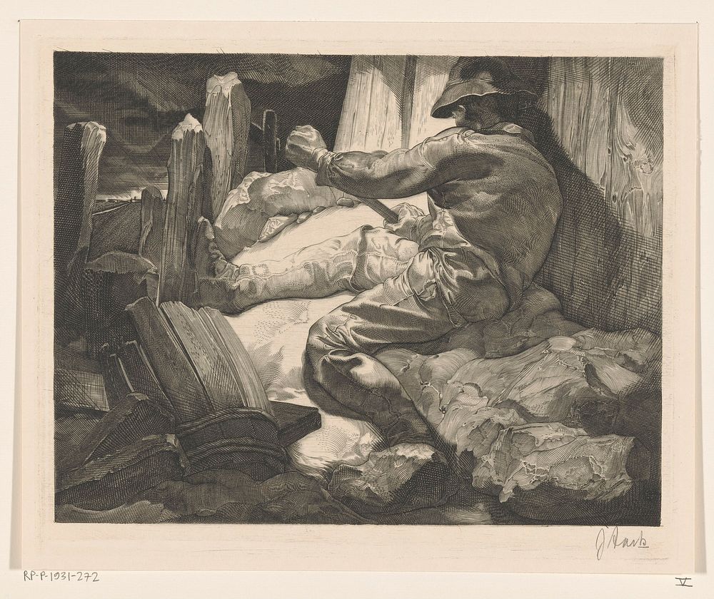 Wrikkende arbeider (1881 - 1931) by Johannes Josephus Aarts