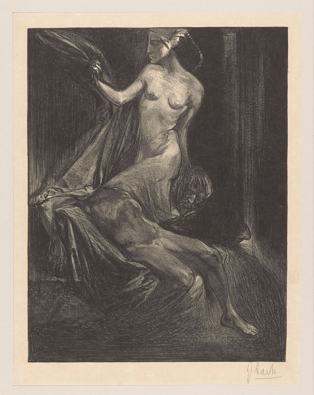 Judith met het hoofd en lichaam van Holofernes (1881 - 1931) by Johannes Josephus Aarts