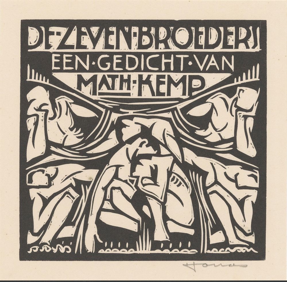 De zeven broeders (1921) by Henri Jonas