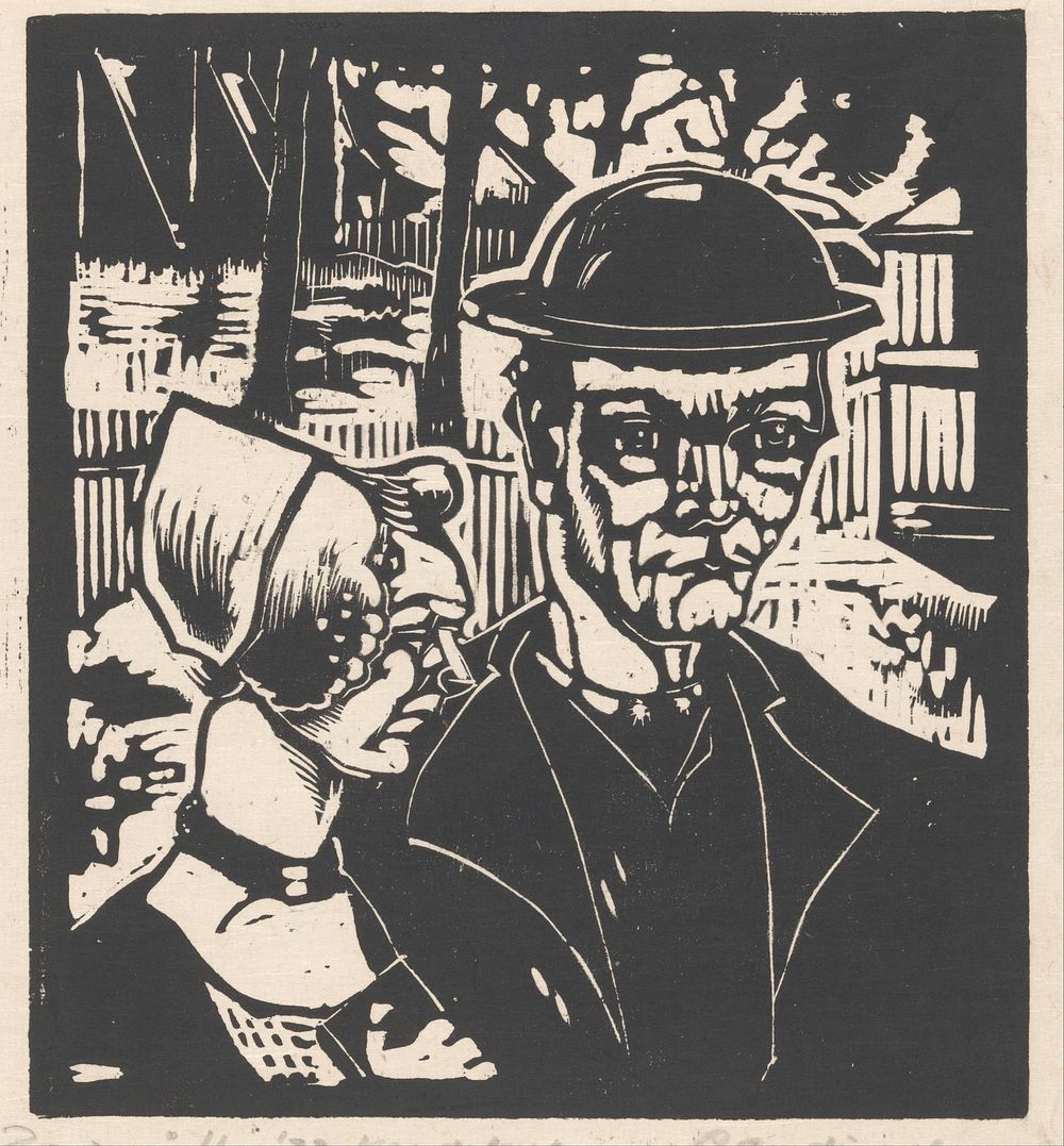 Zondag te Koudekerke (1932) by Louis Cardinaals