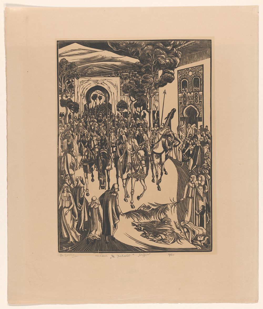 De Intocht (1920) by Bernard Essers