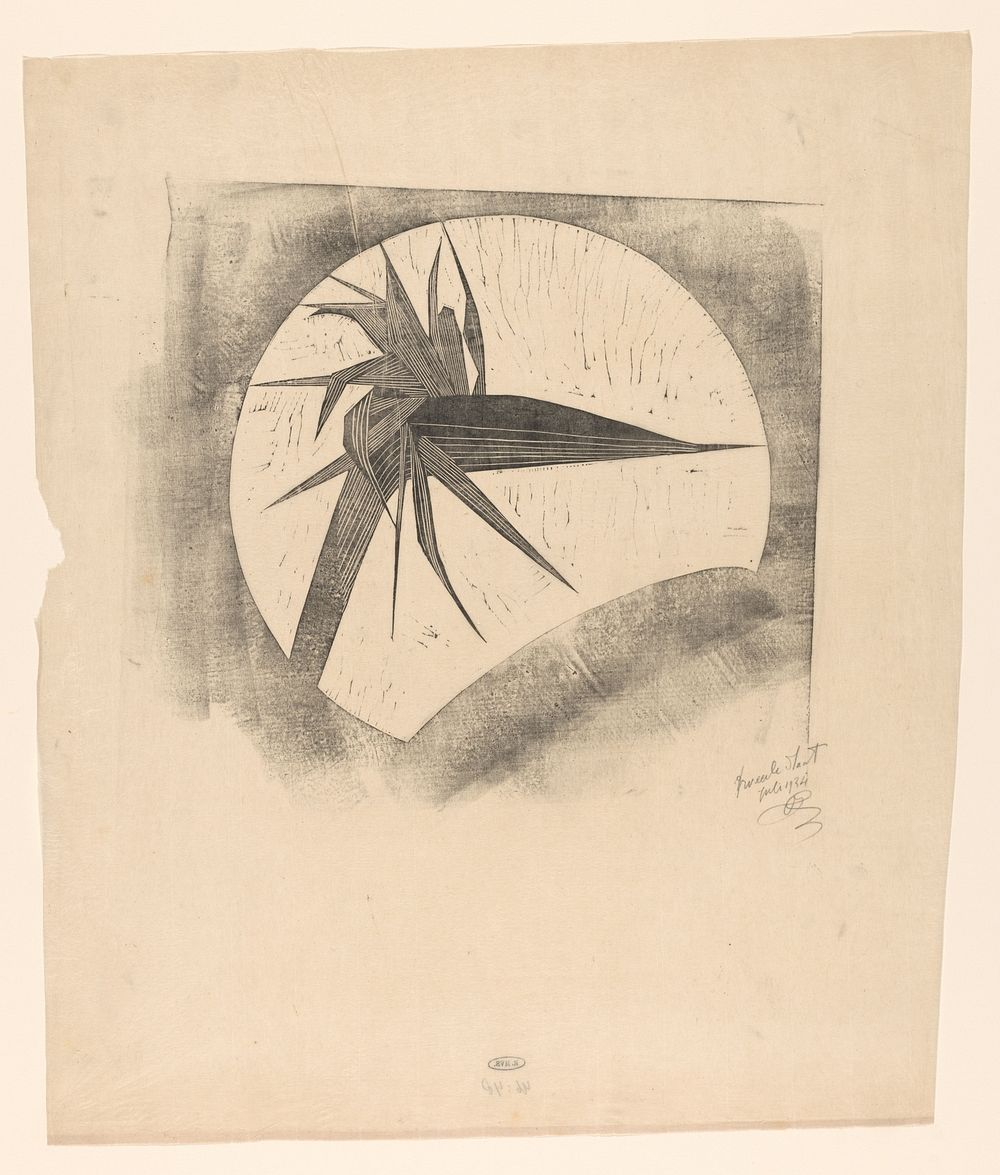 Verdorde strelitzia (1934) by Samuel Jessurun de Mesquita