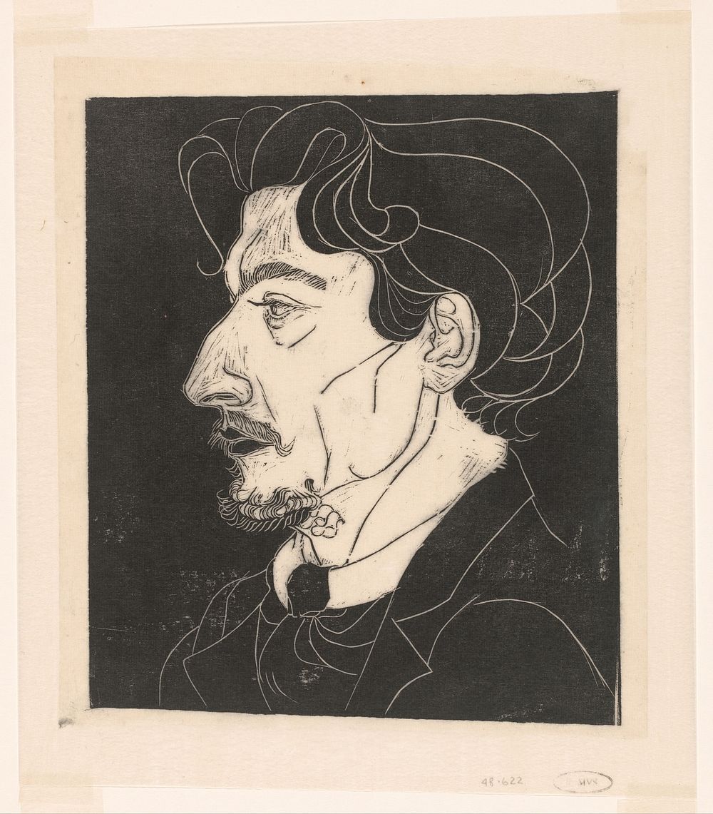 Portret van Johan Briedé (1906 - 1945) by Reijer Stolk