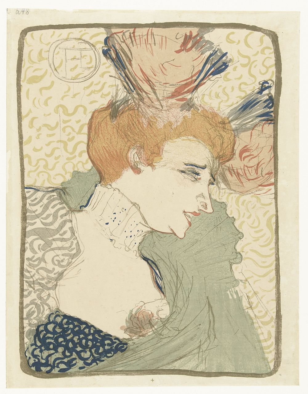 Portrait of the Music Hall Entertainer Marcelle Lender (1895) by Henri de Toulouse Lautrec, Ancourt H Stern and Pan…