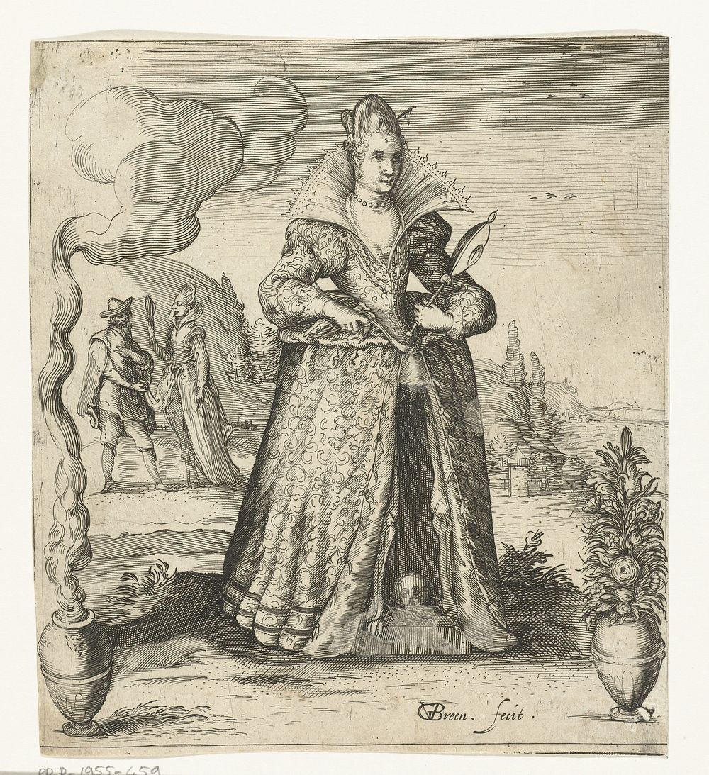IJdelheid (c. 1585 - c. 1615) by Gillis van Breen and anonymous