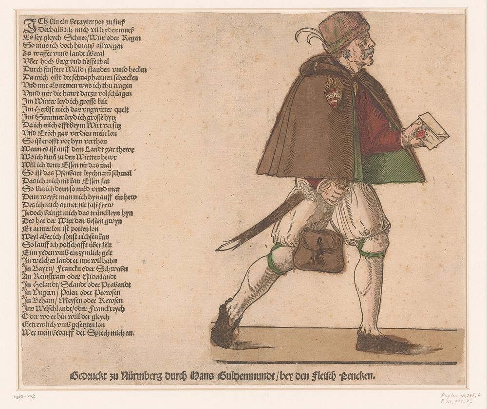 Bode (1520 - 1550) by anonymous, Hans Guldenmund, Hans Guldenmund and Hans Sachs