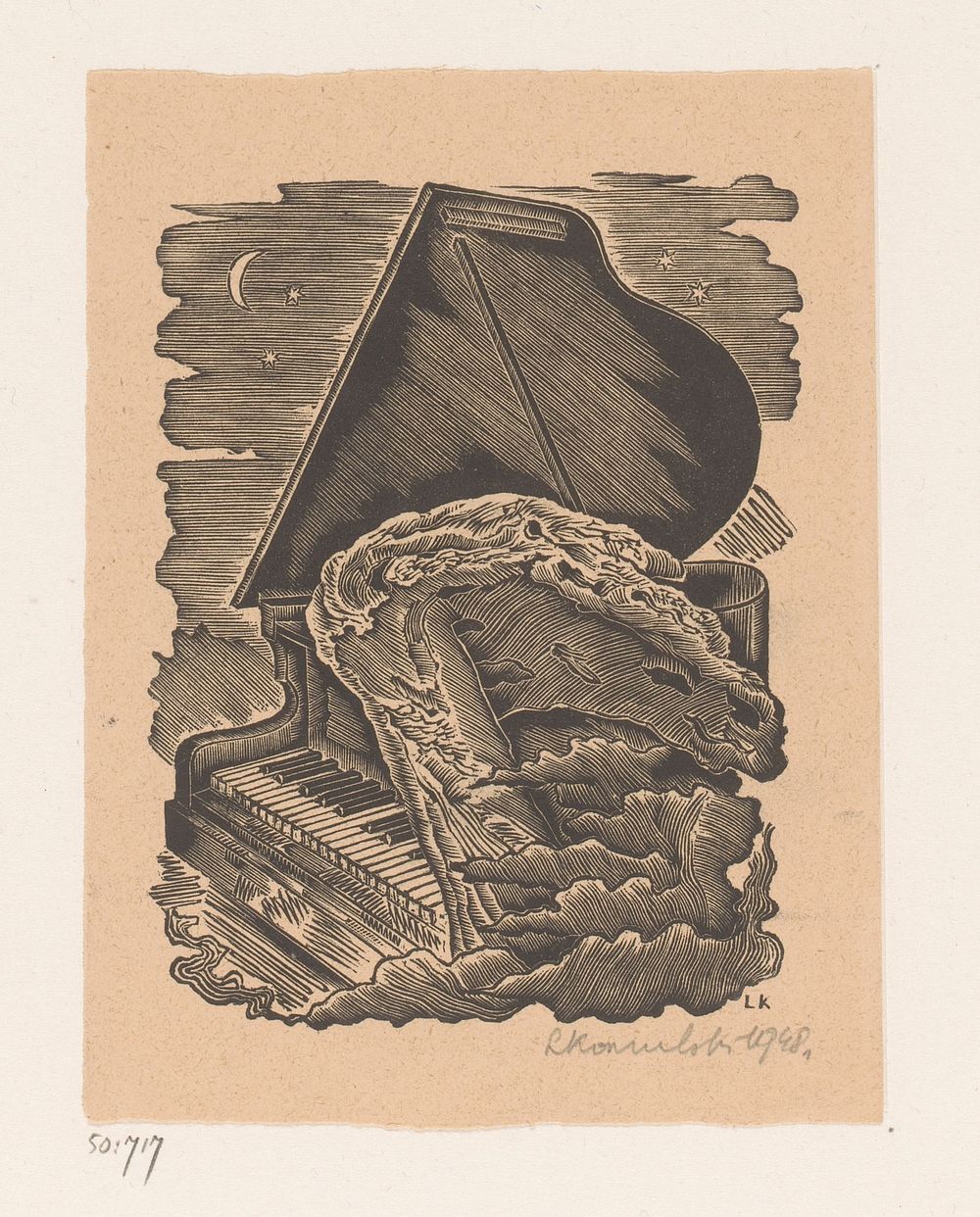 Vleugel (1948) by Leon Kosmulski