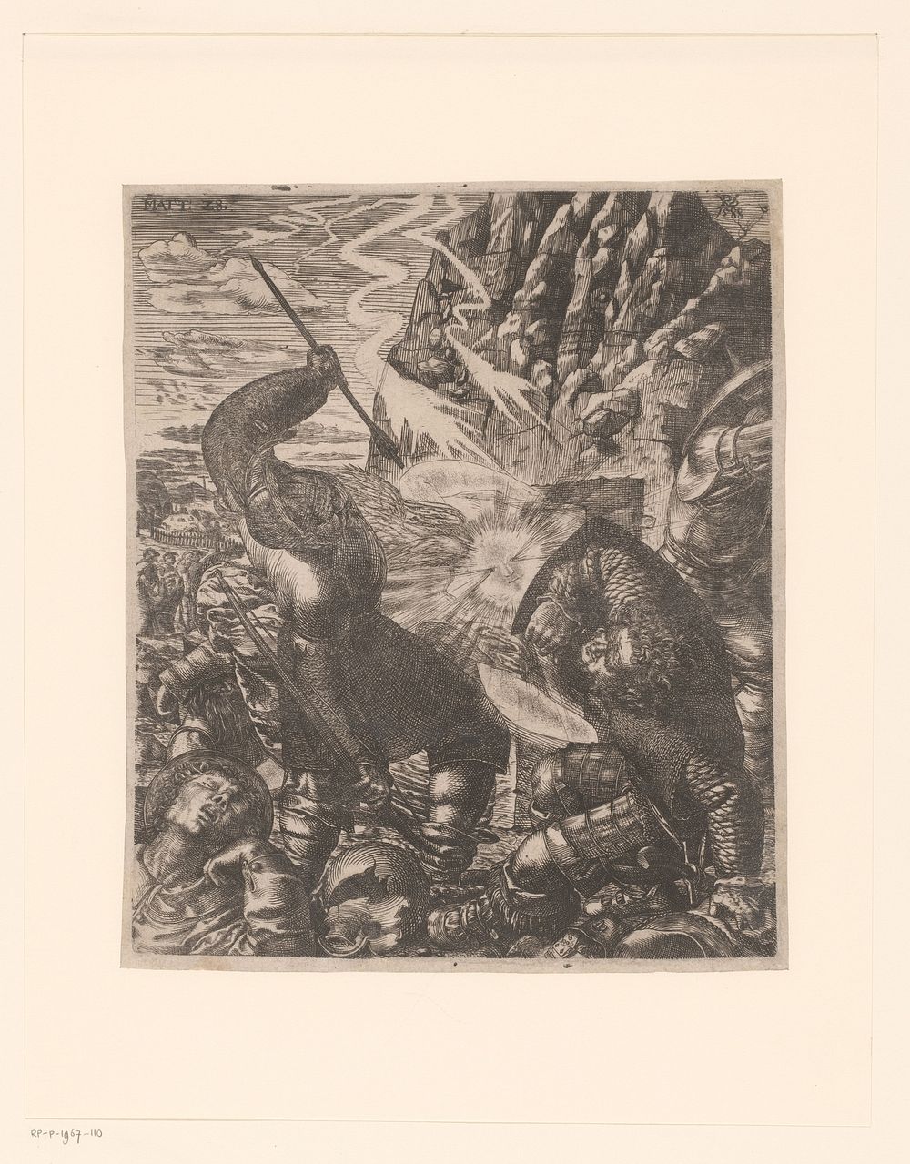Opstanding (1588) by Philipp Uffenbach