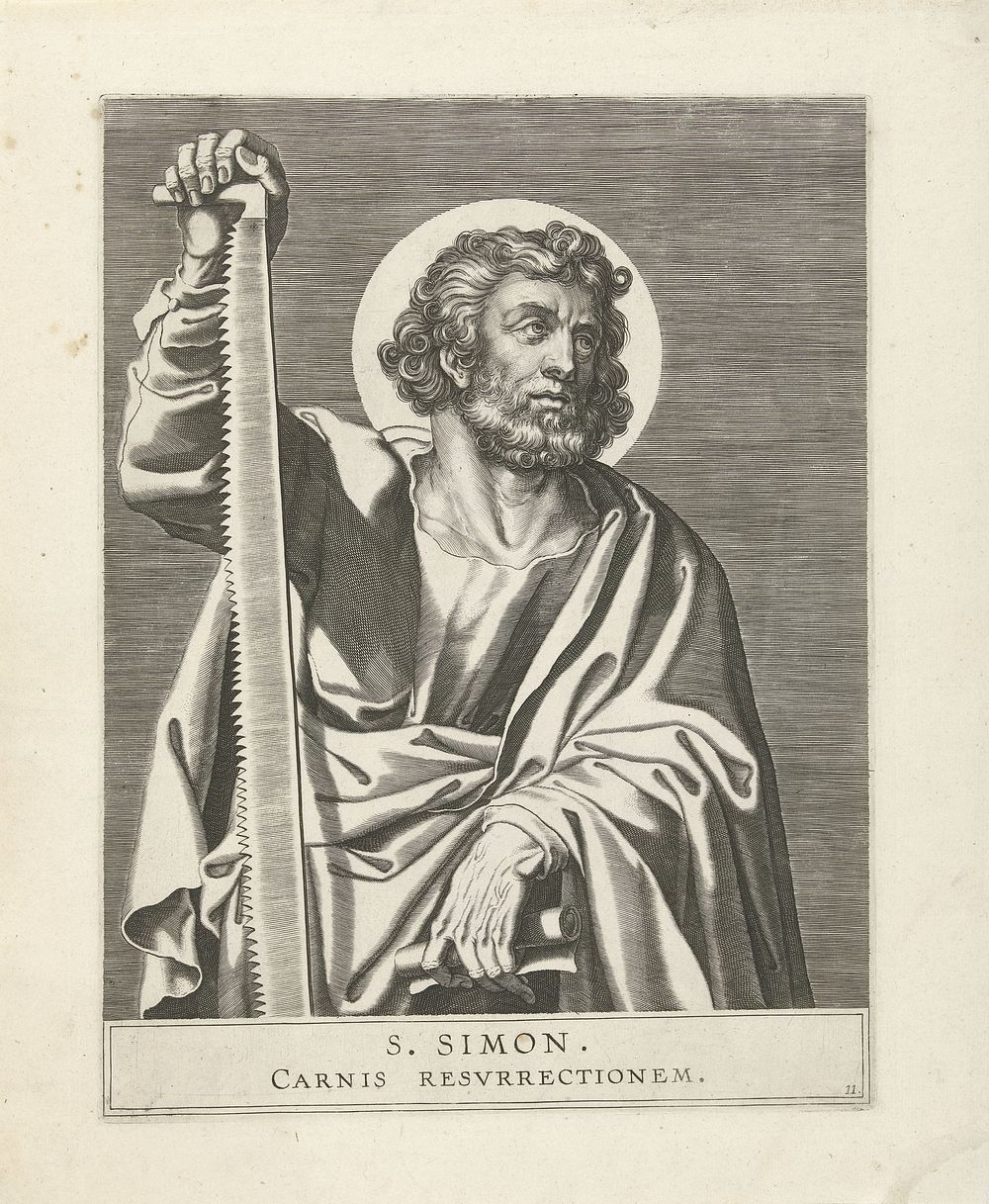 H. Simon (1586 - 1650) by Cornelis Galle I