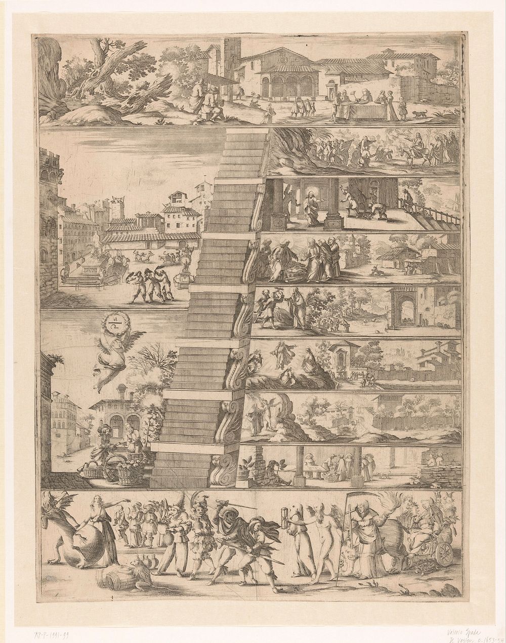 Vastentijd (c. 1653 - c. 1654) by Valerio Spada