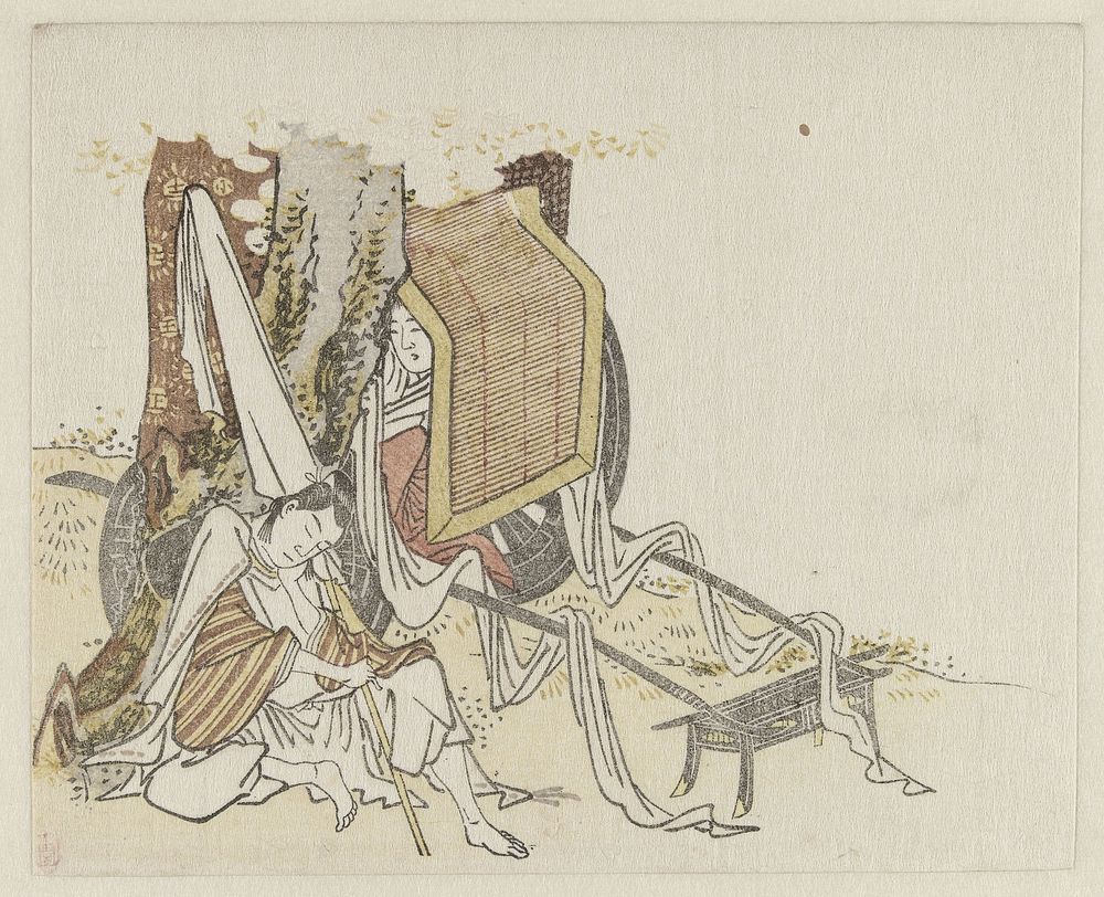 Egoyomi voor het jaar van de os (1793) by anonymous