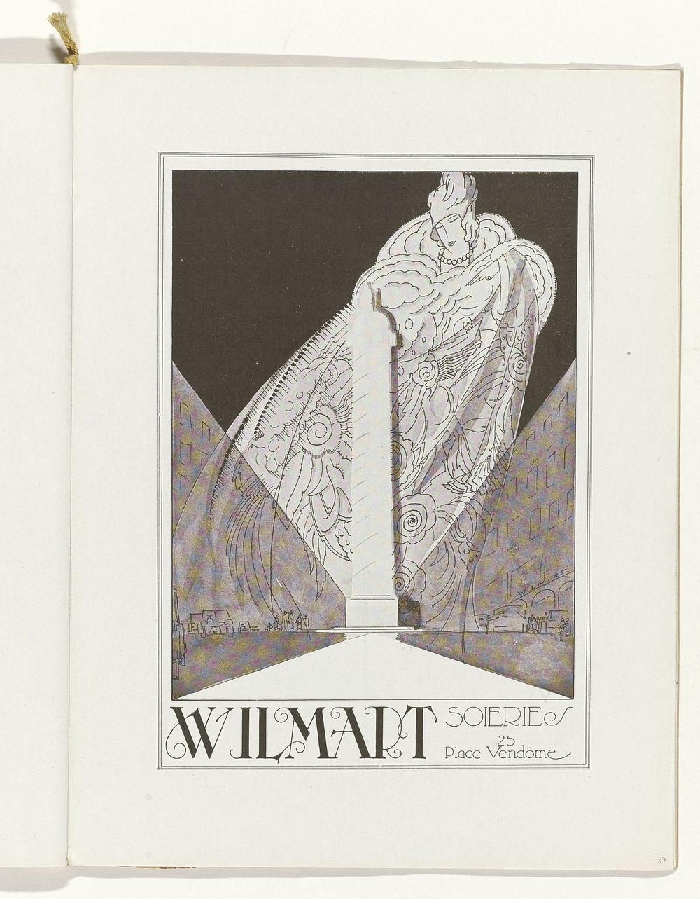 Art - Goût - Beauté, Feuillets de l' élégance féminine, Novembre 1931, No. 135, 12e Année, p. 37 (1931) by Charles Goy