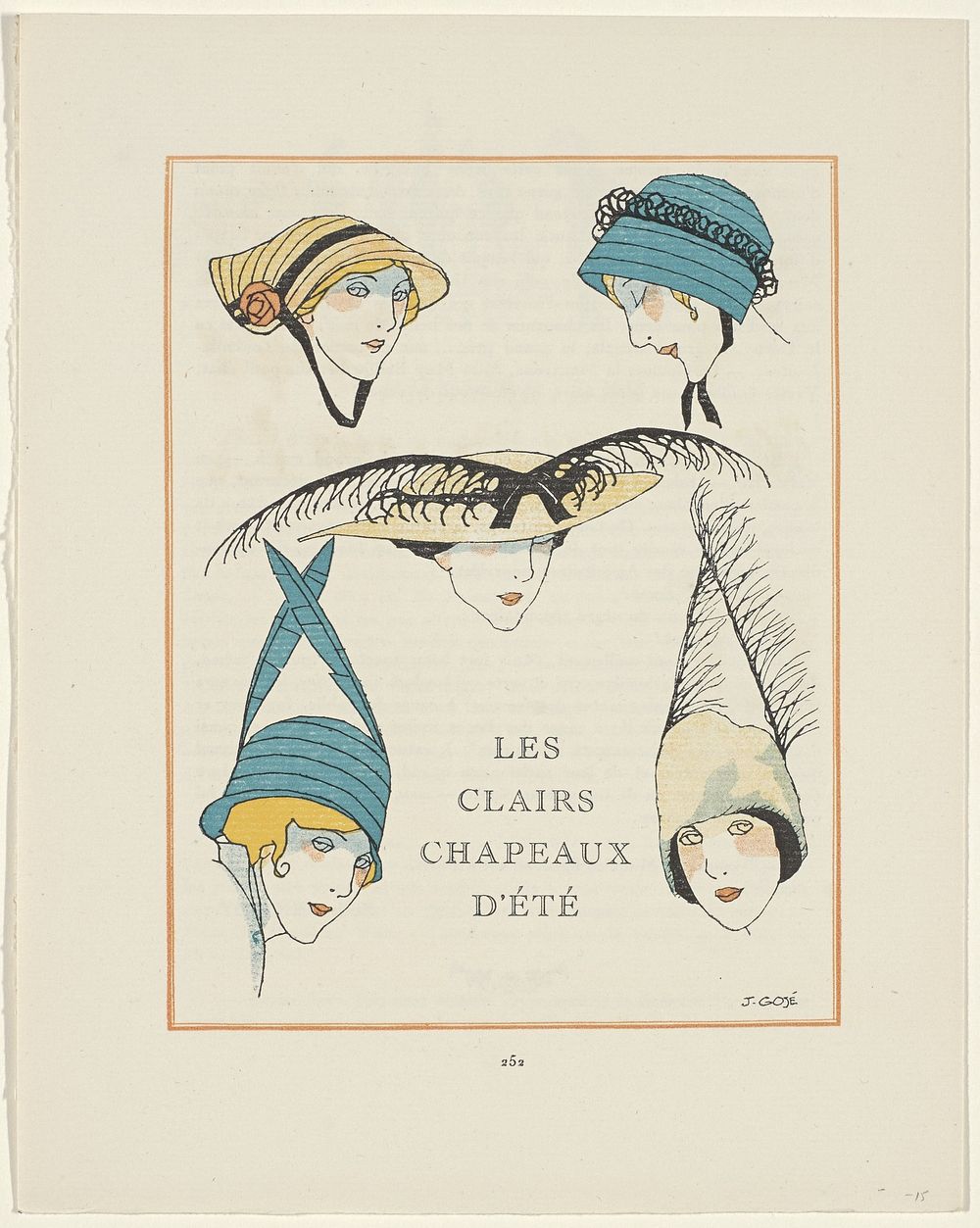 Accessories (1914) by Francisco Javier Gosé, anonymous, Lucien Vogel, Paul Cassirer, Heinemann and G Kadar