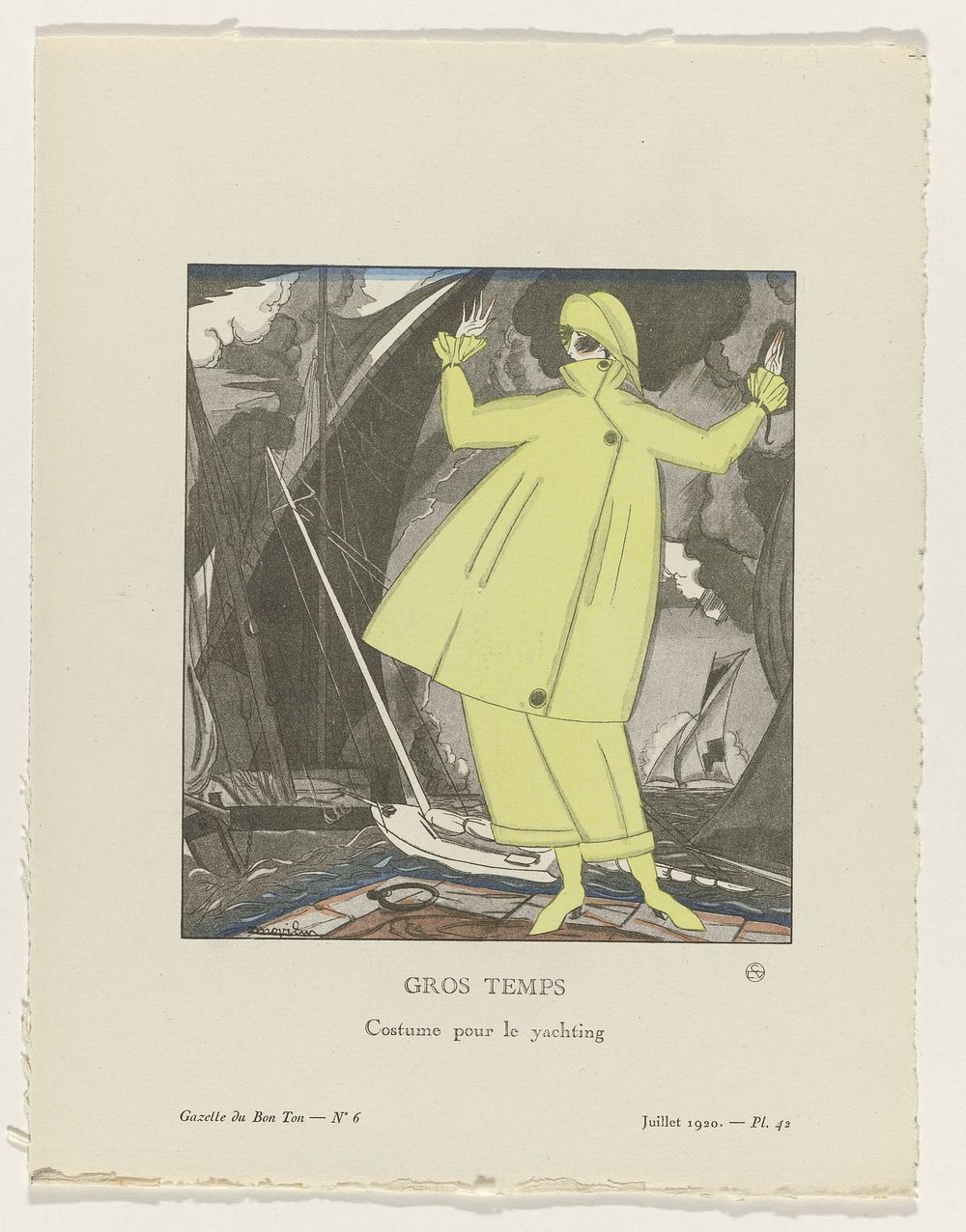 Gazette du Bon Ton. Art – Modes & Frivolités: Artists (1920) by José Zinoview, anonymous, Lucien Vogel, The Field Press…