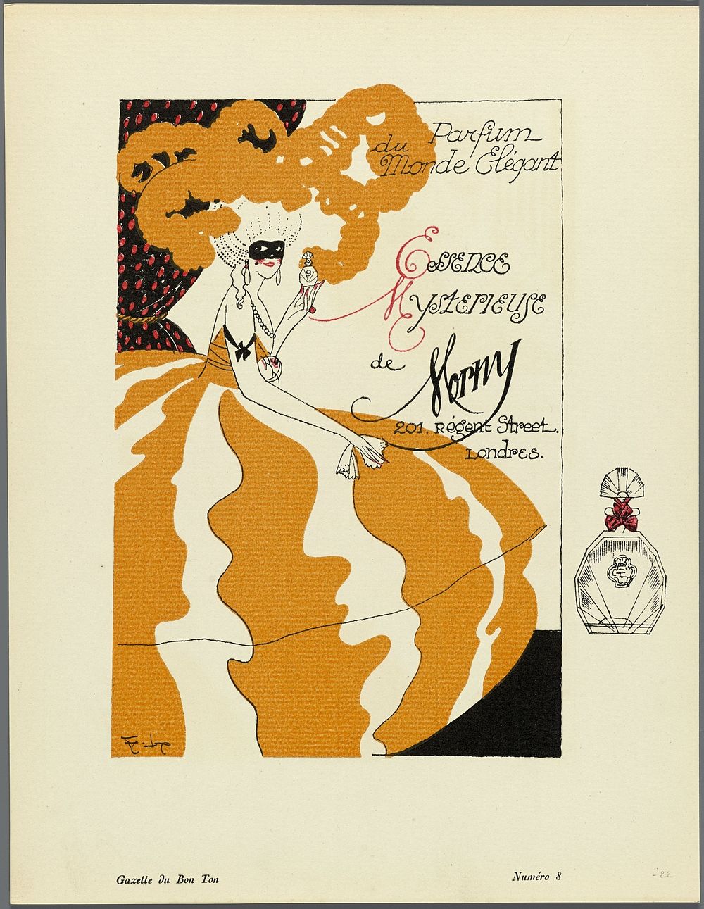 Gazette du Bon Ton. Art – Modes & Frivolités: Advertising Material (1920) by Félix Lorioux, anonymous, Lucien Vogel, The…