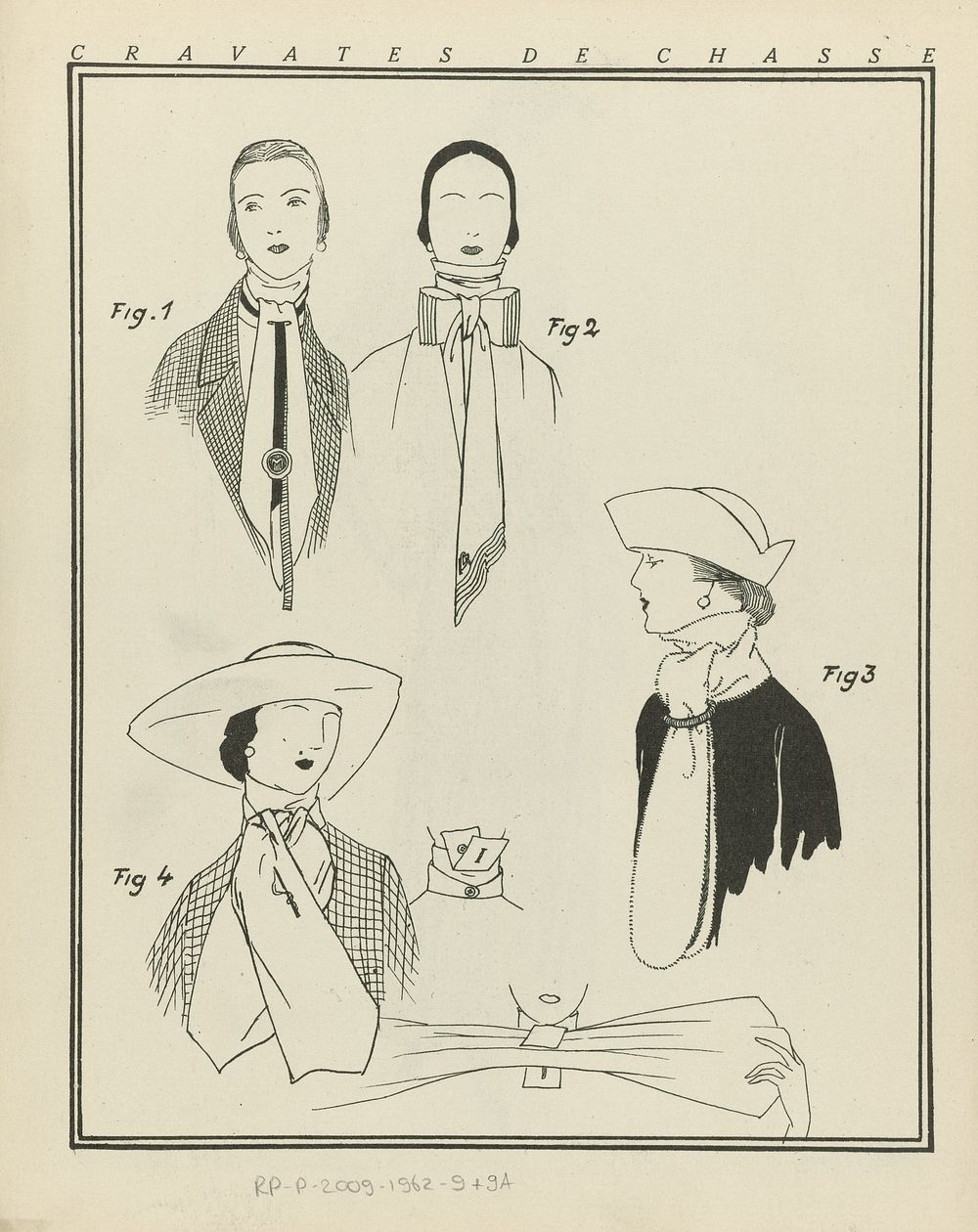 Gazette du Bon Ton. Art- Modes & Frivolités, 1922 - No. 8 : Cravate de chasse (1922) by anonymous, Lucien Vogel, Condé Nast…