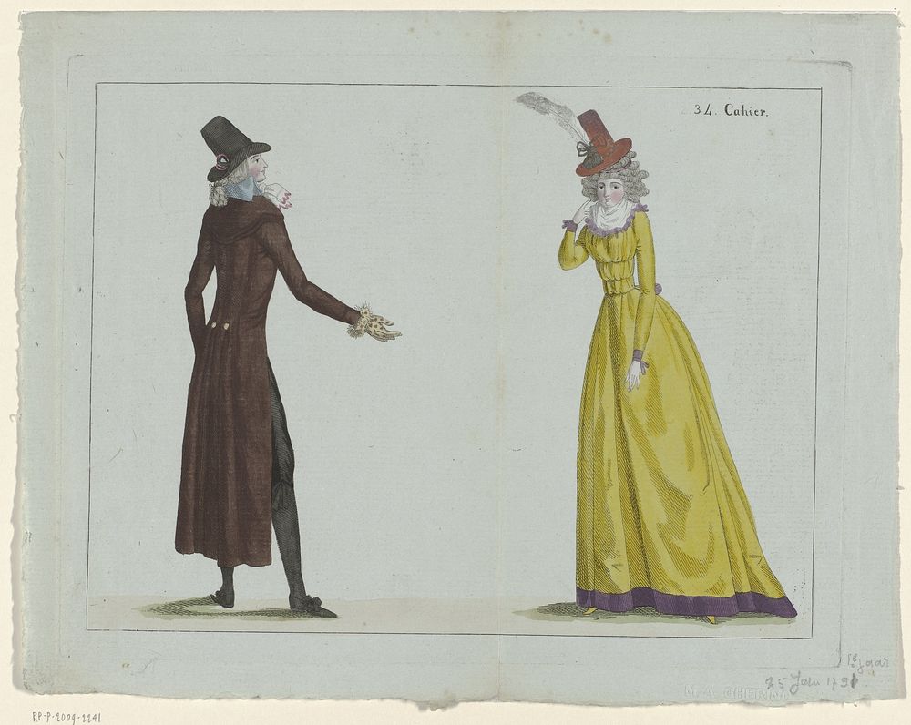 The First Fashion Magazine (1791) by A B Duhamel and M Le Brun