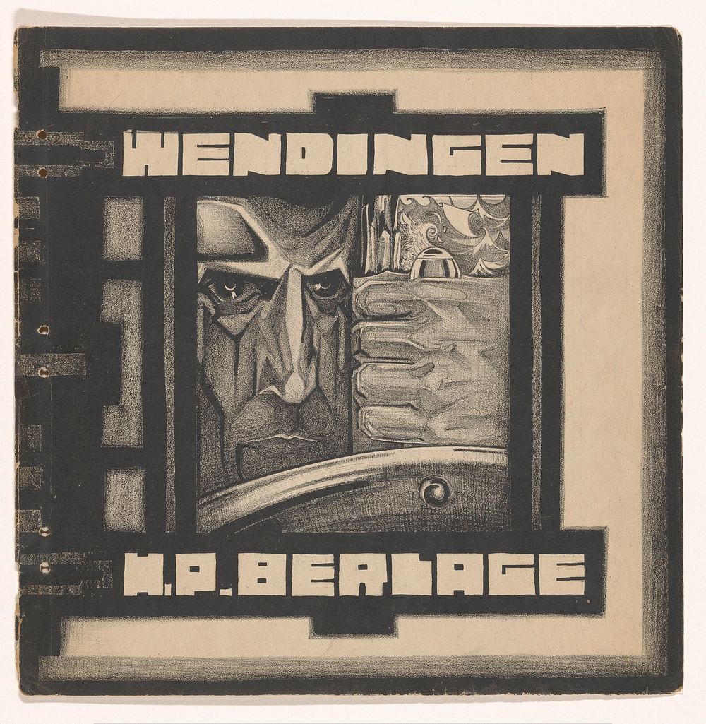 Voorkant omslag Wendingen 1920 (1920) by Jac Jongert