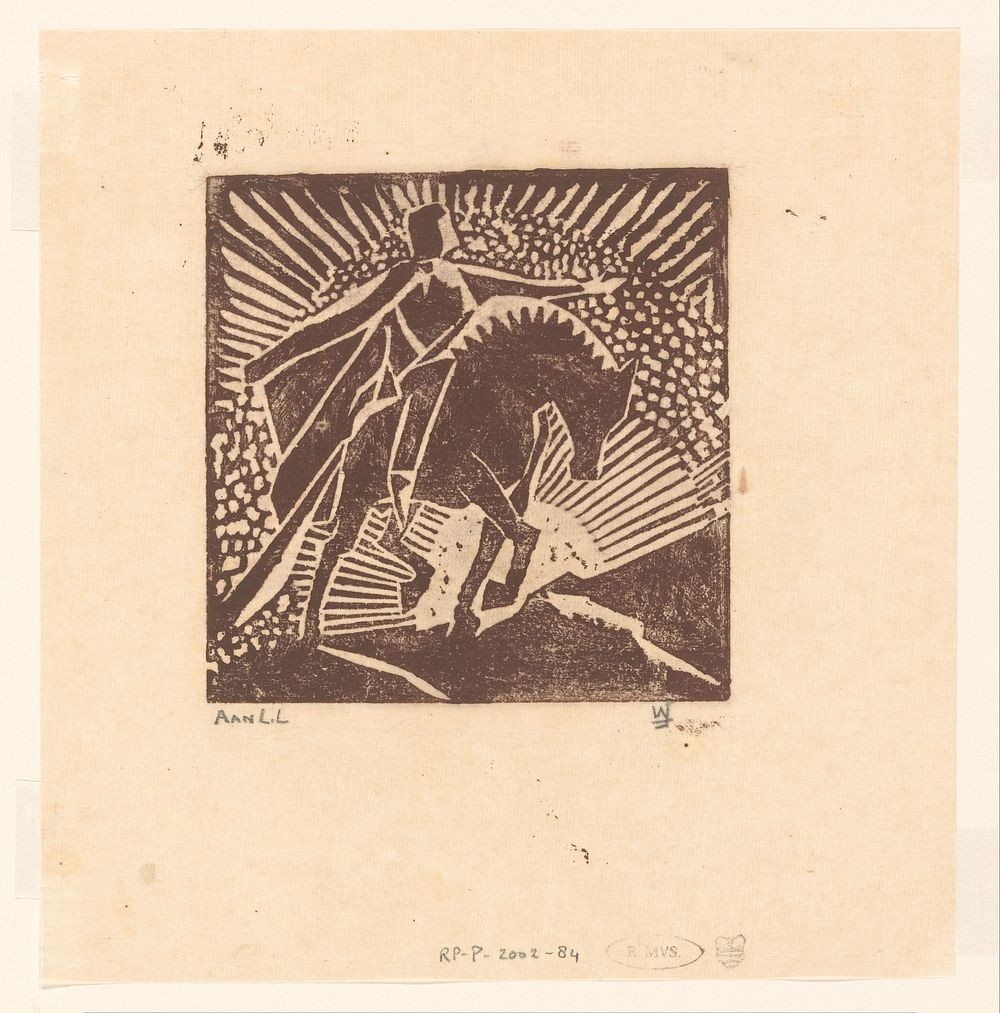 Ridder te paard (1903 - 1966) by Joub Wiertz and Lou Loeber