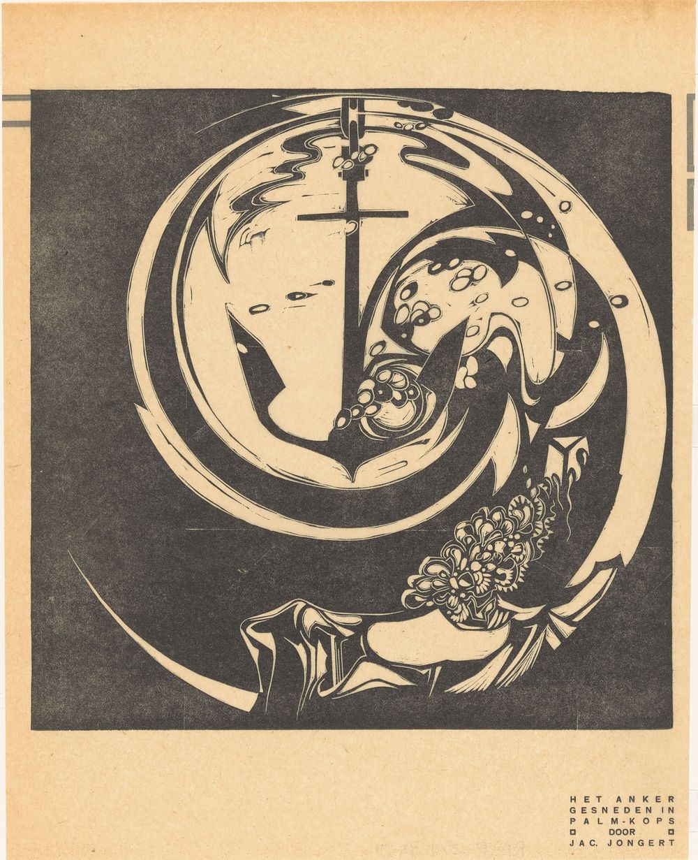 Het anker (1919) by Jac Jongert