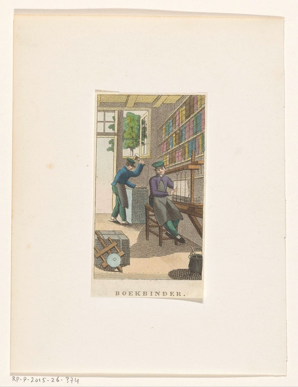 Boekbinder (c. 1800 - c. 1899) by anonymous
