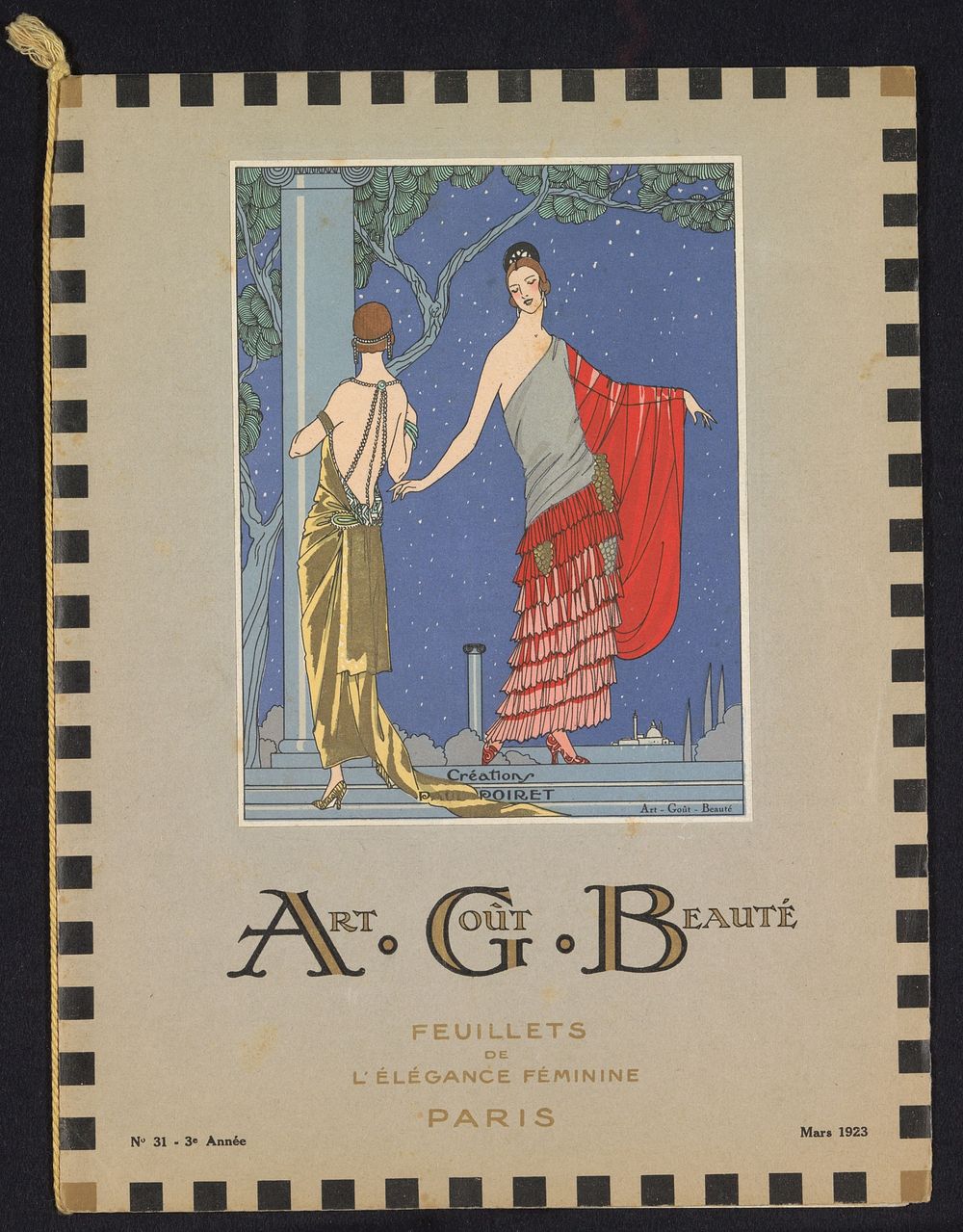 Art Goût Beauté, Mars 1923, no. 31 (1923) by anonymous
