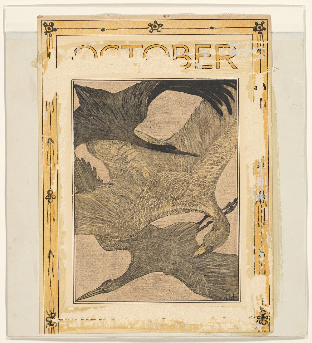 Drie vliegende vogels (1878 - 1905) by Theo van Hoytema