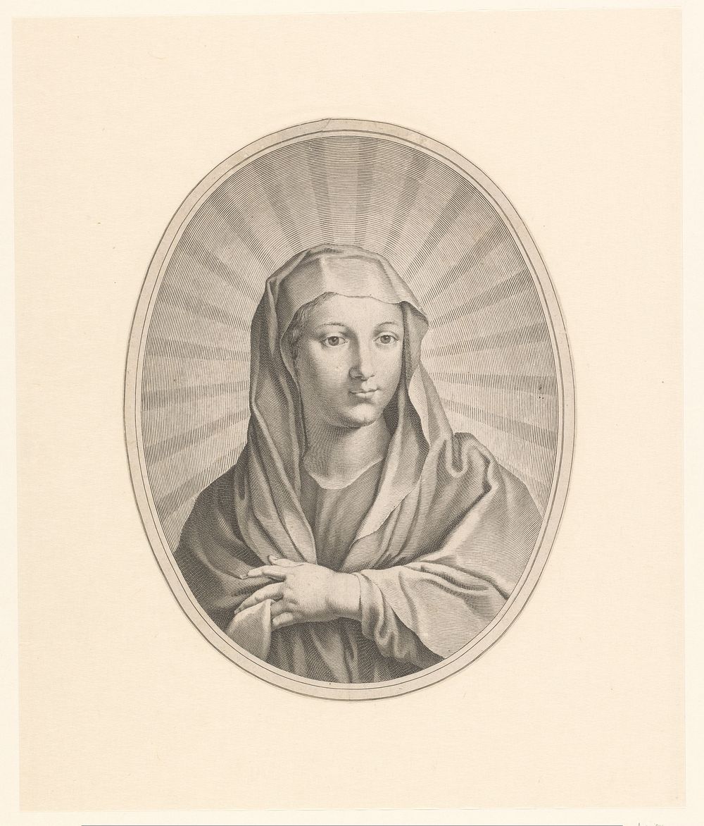Maagd Maria (1600 - 1699) by anonymous