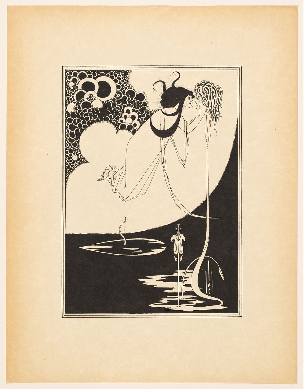 The Climax (1893 - 1906) by Aubrey Beardsley