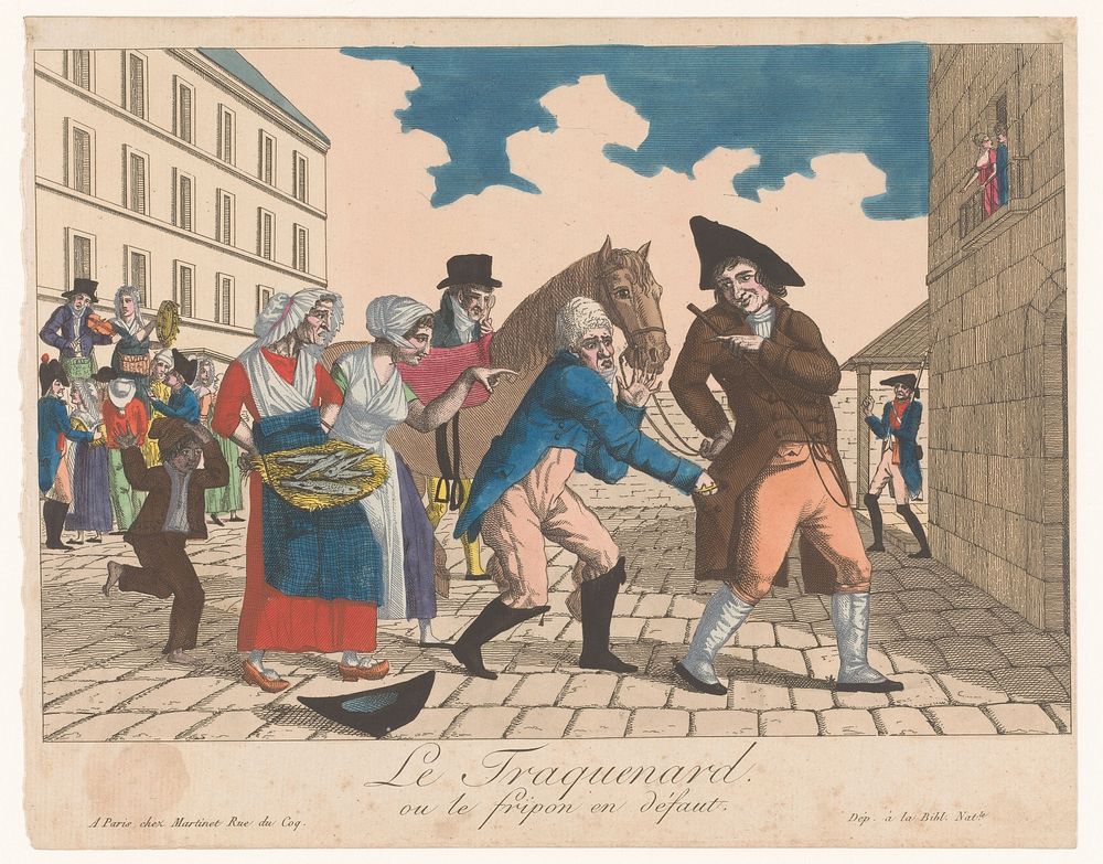 De valstrik ofwel de falende boef (1796 - 1824) by anonymous and Aaron Martinet