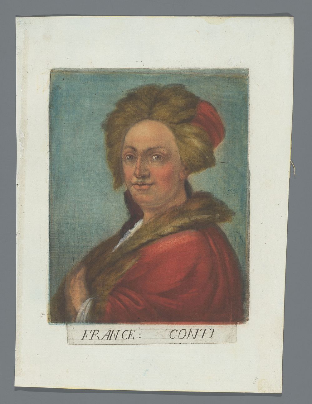 Portret van Francesco Conti (1789) by Carlo Lasinio and Francesco Conti
