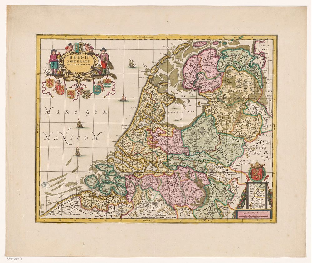 Kaart van de Republiek der Zeven Verenigde Nederlanden (c. 1780) by anonymous, Gerard Valck and Pieter Schenk III