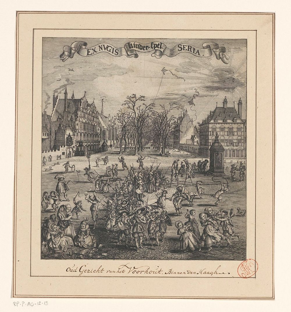 Kinderspelen te Den Haag (1625) by Jan Hendriksz Verstraelen, Adriaen Pietersz van de Venne and weduwe Jan Pietersz van de…
